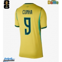 Brasil Matheus Cunha #9 Hjemmedrakt Dame VM 2026 Kortermet